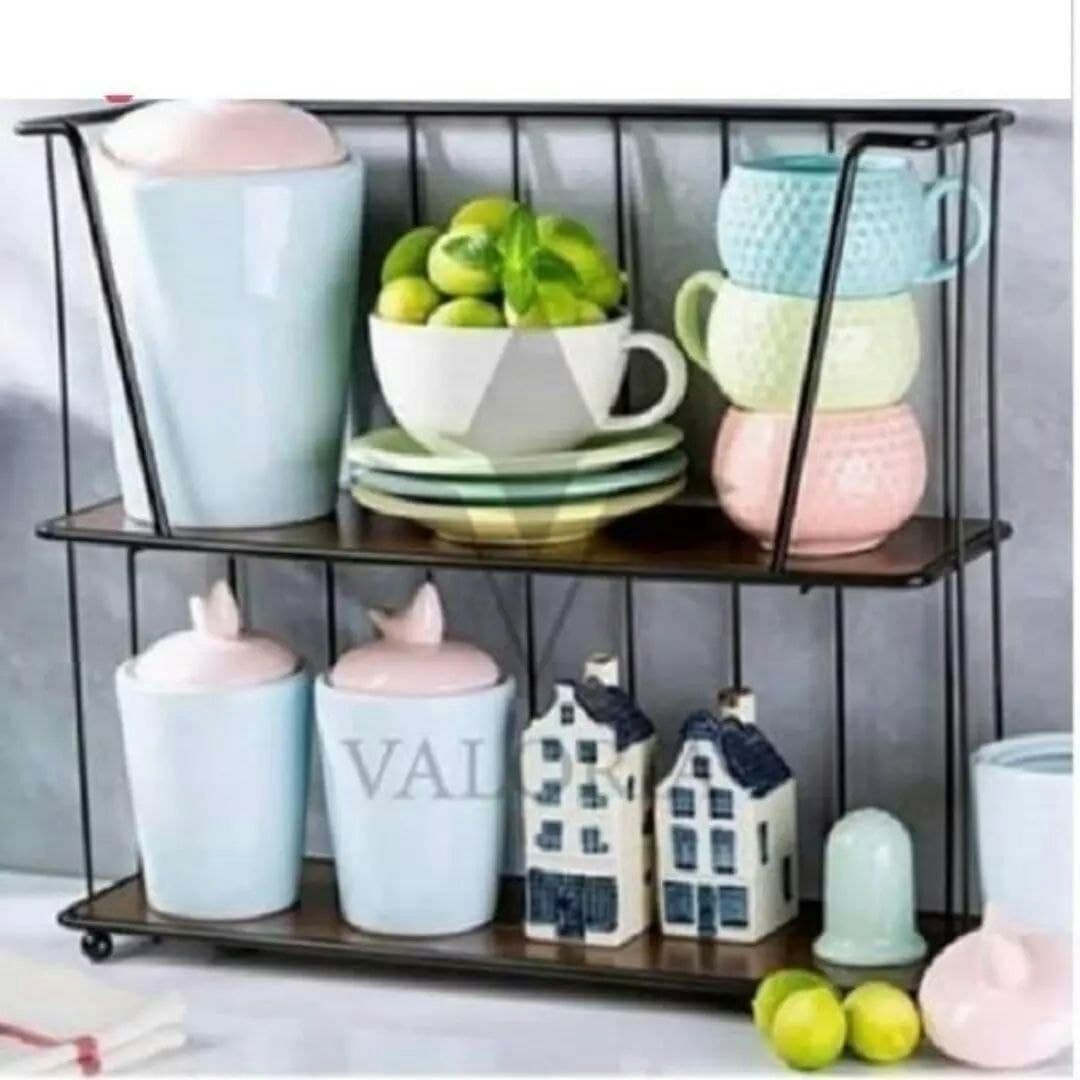 شلف و استند کف چوبی والریا