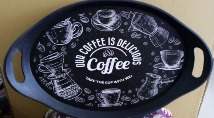 سینی بیضی پلاستیکی