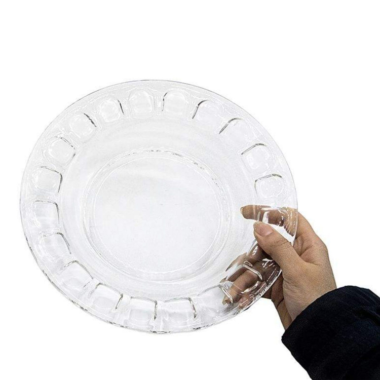 بشقاب غذاخوری مدل گلایل بسته 6 عددی