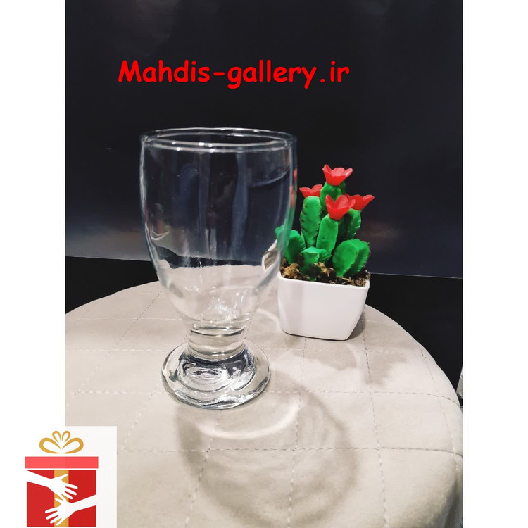 نیم لیوان پایه دار ساچی