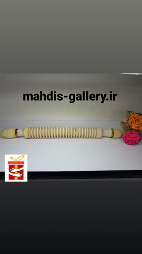 وردنه شیاردار چوبی