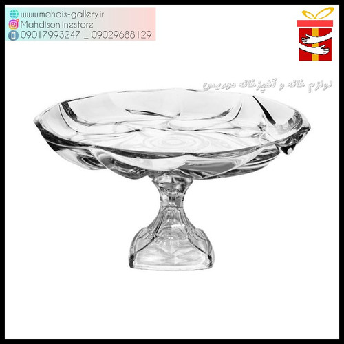 شیرینی خوری پایه دار بلوری بوگاتی