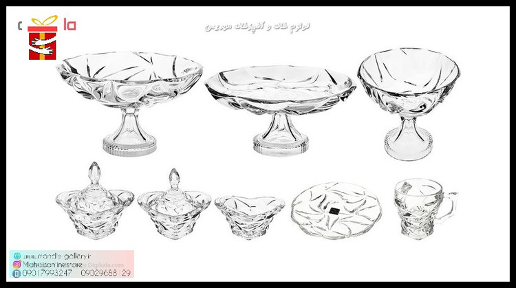 سرویس بلوری پذیرایی بوگاتی