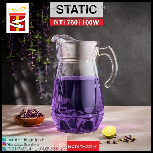 پارچ بلور استاتیک نوری تازه