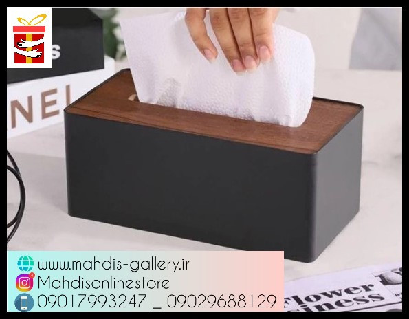 جا دستمال چوبی رایکا مهدیس گالری
