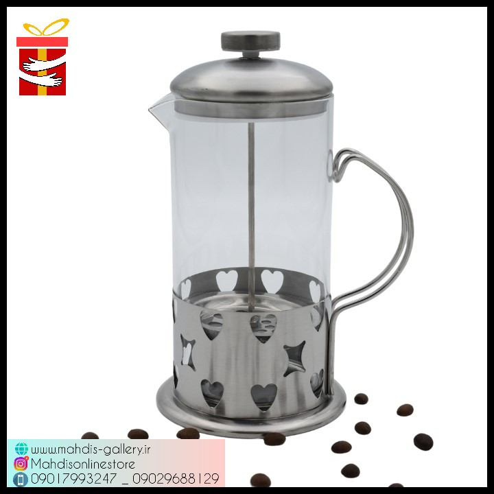 فرنچ پرس 600میل استیل