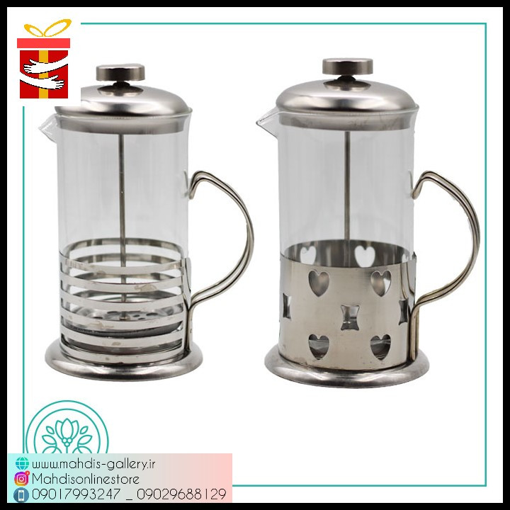 فرنچ پرس 350 میل استیل